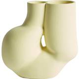 Beige - Porcelæn Brugskunst Hay Chubby Vase 19.5cm