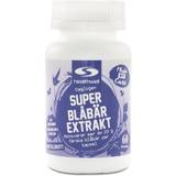 Blå hindbær Vitaminer & Mineraler Healthwell Super Blueberry Extract 60 stk