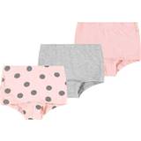 12-18M - Piger Trusser Name It Hipster 3-pack - Pink/Strawberry Cream (13182685)