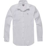 Tommy Hilfiger Hvid Overdele Tommy Hilfiger Original Stretch Slim Casual Shirt - Classic White