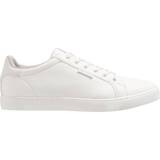 Polyuretan - Snørebånd Sneakers Jack & Jones Leather Like Sneakers M - White
