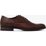 Støvler Jack & Jones Leather-Sewed Oxford Inspired Finishes Brown