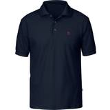 Fjällräven Herre T-shirts & Toppe Fjällräven Crowley Pique Polo Shirt - Blueblack