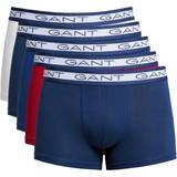 Gant Rød Undertøj Gant Basic Trunks 5-Pack - Multicolor