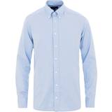 Eton Herre - Joggingbukser - XXL Skjorter Eton Slim Fit Royal Oxford Shirt - Light Blue