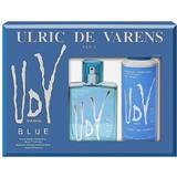 Ulric De Varens Gaveæsker Ulric De Varens UDV Blue Gift Set EdT 100ml + Deo Spray 200ml