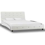 vidaXL Bed with Memory Foam Mattress 69.5cm Sengeramme 120x200cm