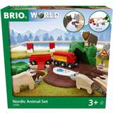 Togbaner sæt BRIO Nordic Animal Set 33988