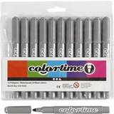 Colortime Line Grey Markers 5mm 12-pack