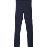 104 - Leggings - Piger Bukser Name It Basic Cotton Leggings - Blue/Dark Sapphire (13180124)