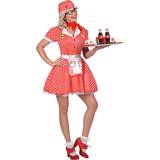 50'erne Udklædningstøj Widmann Adult Waitress 50's Dress