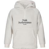 Drenge - Fleece Overdele Peak Performance Jr Original Pile HZ Hood - Offwhite (G76908-099)
