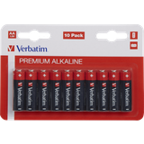 Verbatim Batterier & Opladere Verbatim AA Premium Alkaline Compatible 10-pack
