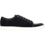 Lanvin Herre Sko Lanvin Nappa Cap Toe Sneaker - Black