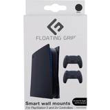 Floating Grip Stand Floating Grip PS5 Console and Controllers Wall Mount - Black
