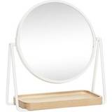 Bordspejle på tilbud Hübsch 210506 Table Mirror Bordspejl 21x25cm