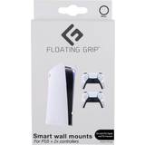 Floating Grip PS5 Console and Controllers Wall Mount - White