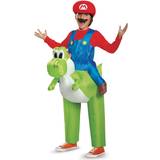Dragter & Tøj Kostumer Nintendo Super Mario og Yoshi Oppusteligt Kostume