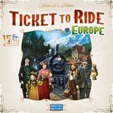 Familiespil - Rejseudgave Brætspil Days of Wonder Ticket to Ride: Europe 15th Anniversary