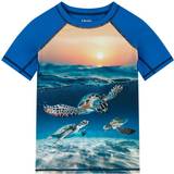 Turtles T-shirts Børnetøj Molo Neptune - Sea Turtle Sunset (8S21P205 7342)