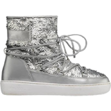 Sølv Snørestøvler Moon Boot Pulse Mid Disco Plus - Silver
