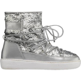 Syntetisk - Sølv Snørestøvler Moon Boot Pulse Mid Disco Plus - Silver