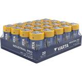 Batterier - D (LR20) - Genopladelige standardbatterier Batterier & Opladere Varta Industrial Pro D 20-pack