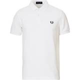 Fred Perry 58 Tøj Fred Perry Plain Polo Shirt - White/Navy