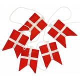 Garlands Flag in Flax White/Red 8-pack