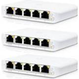 Fast Ethernet - PoE+ Switche Ubiquiti UniFi USW Flex Mini (3-Pack)
