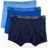 Polo Ralph Lauren Blå Undertøj Polo Ralph Lauren Stretch Cotton Classic Trunks 3-pack - Navy/Saphir/Bermuda