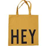 Håndtasker Design Letters Hey Tote Bag - Mustard