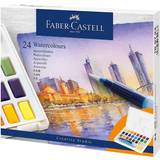 Faber-Castell Farver Faber-Castell Watercolours in Pans 24ct Set
