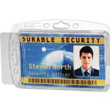 Skrivebordsopbevaring & Brevbakker Durable Dual Enclosed Proximity Card Holder