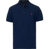 Polo Ralph Lauren Elastan/Lycra/Spandex Overdele Polo Ralph Lauren Slim Fit Stretch Polo Shirt - Navy