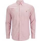 Pink - Slim Overdele Polo Ralph Lauren Slim Fit Cotton Poplin Shirt -Pink