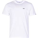 Vans Herre T-shirts Vans Left Chest Logo T-shirt - White/Black