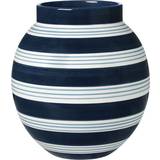 Holmegaard Omaggio Nuovo Dark Blue Vase 21.7cm