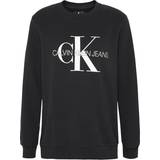 Dame - Sort Overdele Calvin Klein Logo Sweatshirt - Ck Black