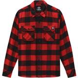 Bomuld - Dame Skjorter Dickies New Sacramento Shirt Unisex - Red