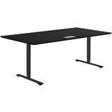 Ja (Elektrisk) - Sort Skrivebord Delta Raise Lower Table Black Skrivebord
