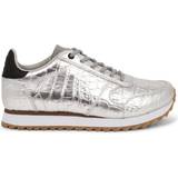 Woden Sølv Sneakers Woden Ydun Croco Shiny W - Silver