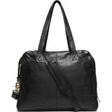 Opbevaring til laptop - Skind Tote Bag & Shopper tasker Depeche Large Workbag - Black/Nero