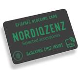 Sort RFID Blokeringskort Nordiqzenz RFID Blocking Card - Black