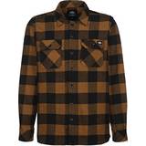 Dickies XS Overdele Dickies New Sacramento Shirt Unisex - Brown Duck