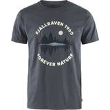 Fjällräven Herre T-shirts Fjällräven Forest Mirror T-shirt - Navy