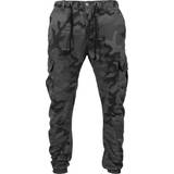 Urban Classics Camouflage Bukser & Shorts Urban Classics Camo Cargo Jogging Pants - Grey Camouflage