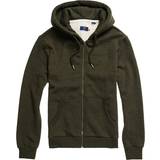 Superdry Fleece Tøj Superdry Classic Hooded Jacket - Winter Speckled Persimmons