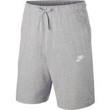 Bomuld - Kort Bukser & Shorts Nike Club Fleece Short - Dark Grey Heather/White