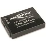 Ansmann Batterier - Kamerabatterier Batterier & Opladere Ansmann A-Nik EN EL 12 Compatible